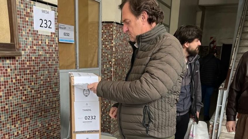 Votó Matías Meli
