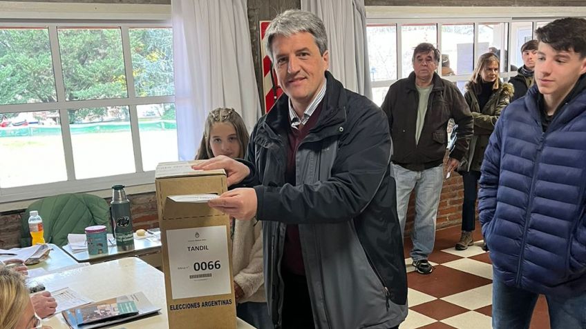 Votó Marcos Nicolini