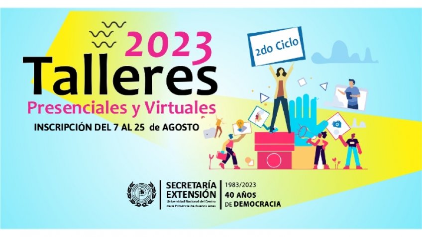 UNICEN abrió la inscripción de sus Talleres Abiertos a la comunidad