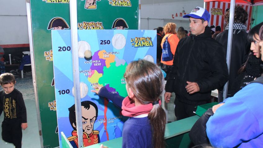 Unas 2000 personas disfrutaron de "La Kermesse de Zamba"