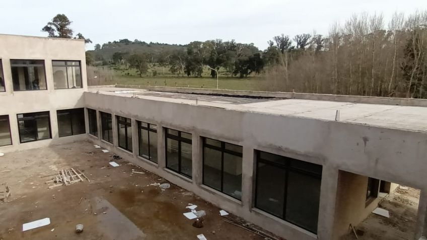 Ya tiene un 70 por ciento de ejecución la obra del nuevo edificio del IPAT y Conservatorio