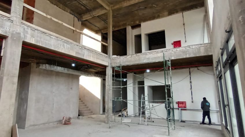 Ya tiene un 70 por ciento de ejecución la obra del nuevo edificio del IPAT y Conservatorio