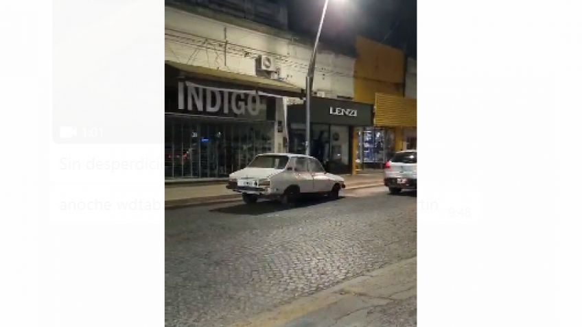 Control de tránsito terminó en fuga y persecución en pleno centro