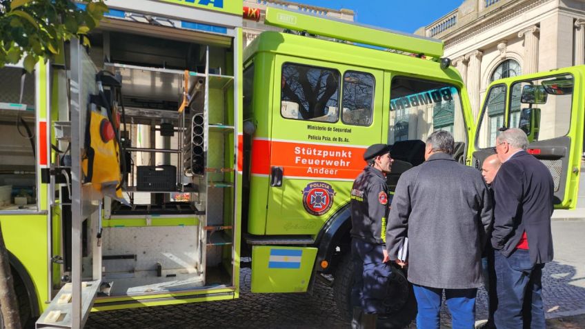 El Municipio adquirió una autobomba para el Cuartel de Bomberos de Villa Italia