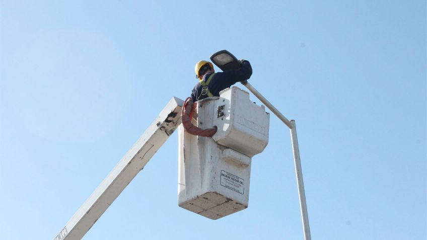 Avanza el recambio de luminarias al norte de la Ruta 226