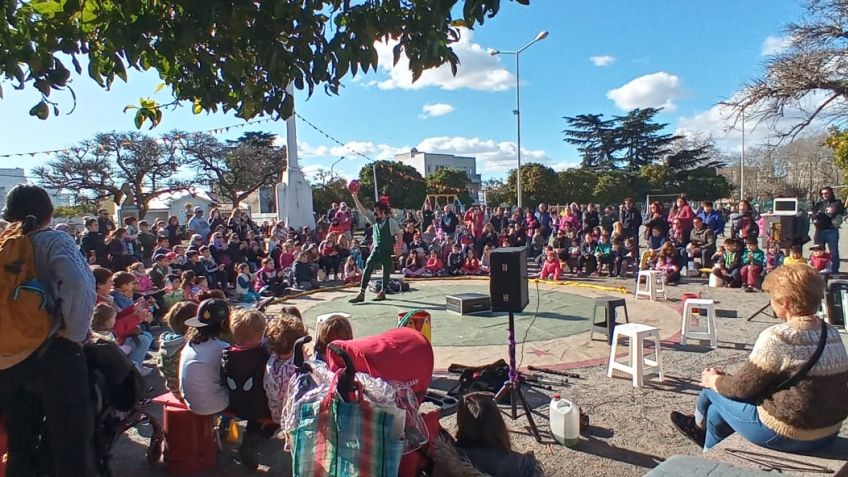 Con una gran kermesse, se homenajeó al placero Raúl Federico