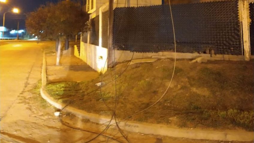 Robaron cables y dejaron sin energía a 150 usuarios