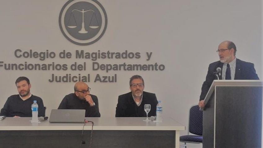 Se desarrolló en Azul una Jornada sobre comunicación judicial 