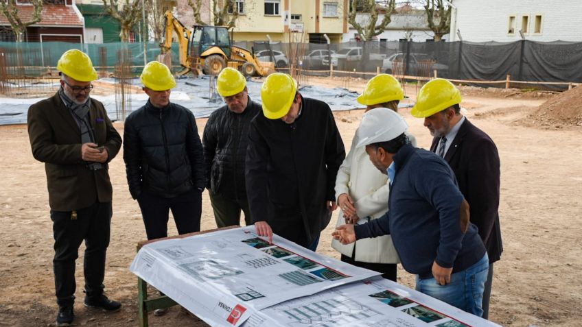 Avanza la obra del nuevo Polo Judicial en Tandil