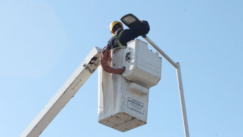 Se completó el recambio de luminarias del alumbrado público al norte de la Ruta 226