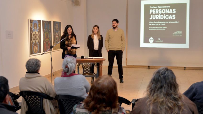 El Municipio realizó una charla de asesoramiento sobre Personas Jurídicas