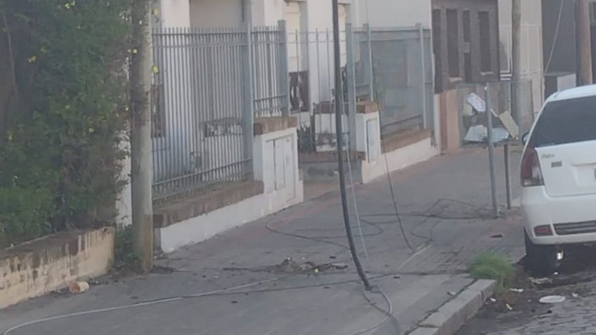 Nuevo robo de cables en 4 de abril al 500