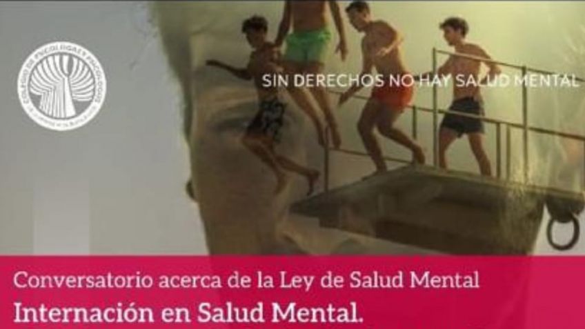 El Colegio de Psicólogos llevará a cabo un conversatorio sobre la Ley de Salud Mental