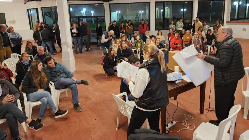Vecinos de Vela seleccionaron los proyectos a realizarse por el Presupuesto Participativo