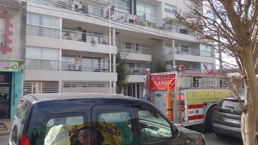 Se le quemaron "los papeles" al propietario de un departamento