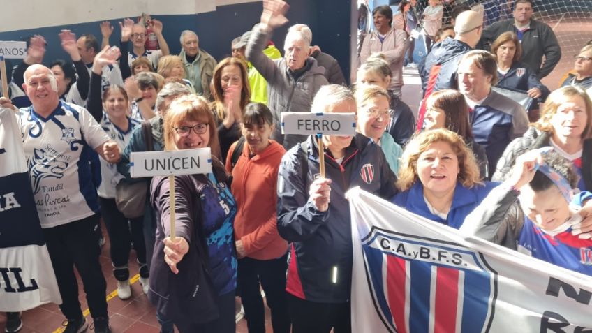 Exitosa realización del Zonal de newcon que se desarrolló en el club Gimnasia