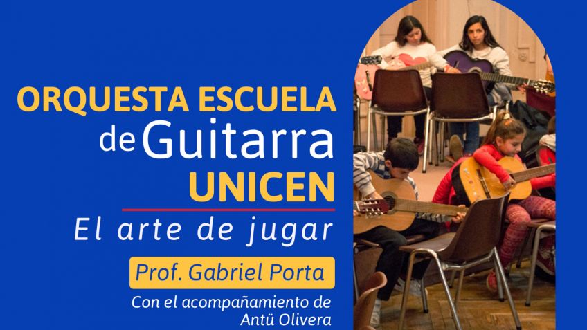 Está abierta la inscripción para la Orquesta Escuela de Guitarras
