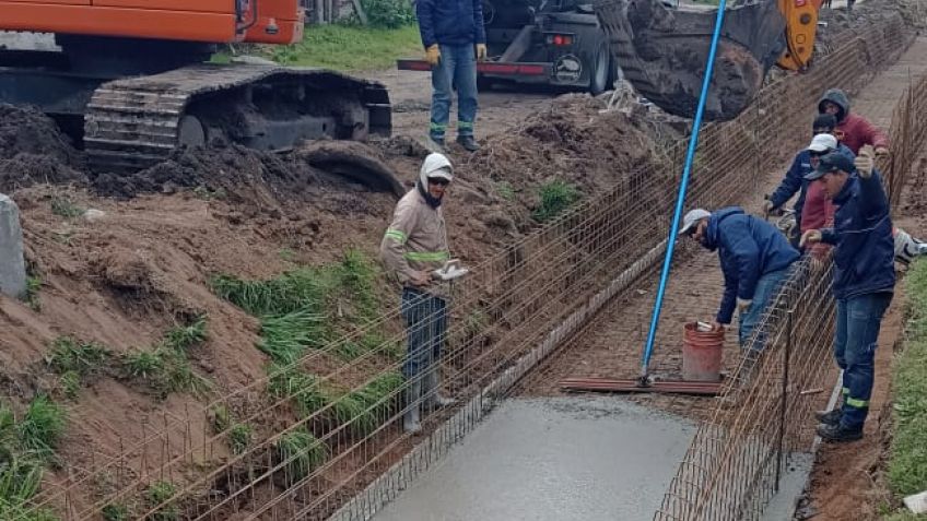El Municipio avanza con la etapa final de la pavimentación de calles cercanas a la Ruta 226