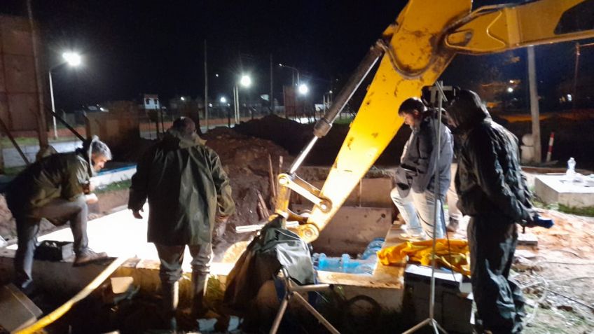 Continúan las tareas en la planta desnitrificadora y se pueden registrar disminuciones de presión de agua