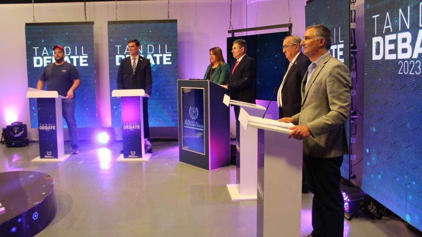 Los candidatos a intendente participaron del debate previo a las elecciones generales