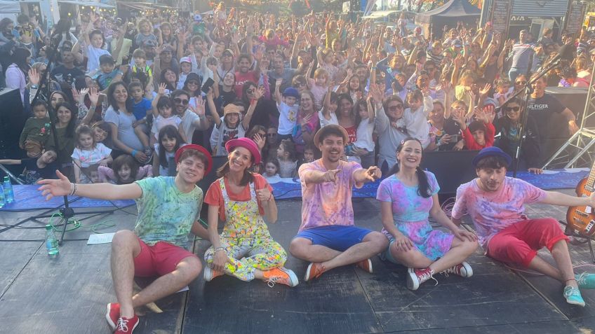 Los Tapitas y Pequeño Pez brindaron grandes espectáculos en "Isla Fest"
