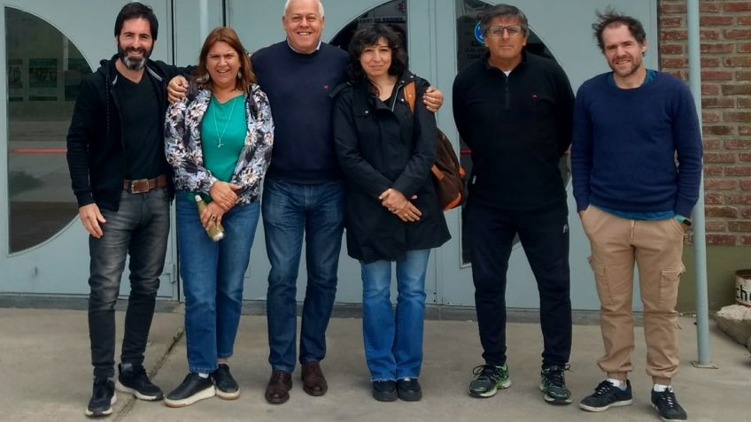 Alejandro Latorre, María Salceda, Fernando Piñero, Paula Basaure, José Solimanto y Luciano Colavitta.
