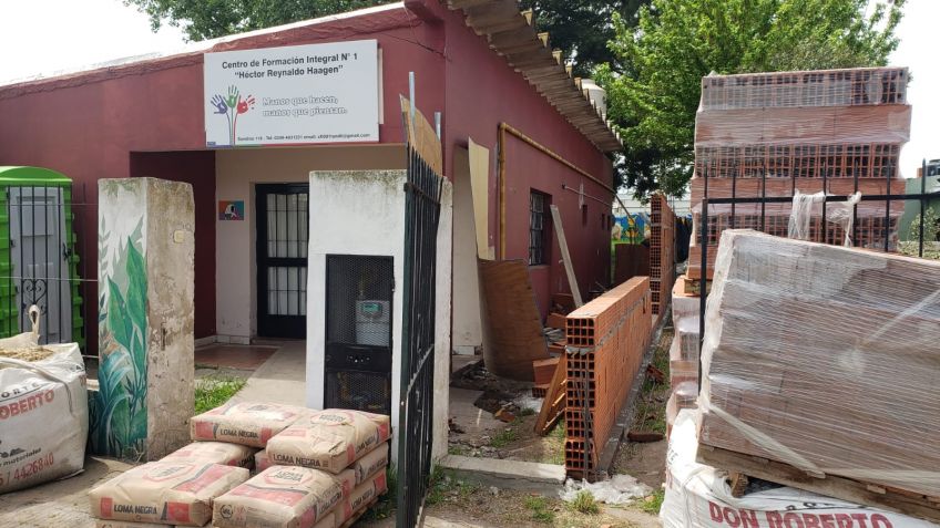 A buen ritmo siguen las obras de ampliación del Centro de Formación Profesional 1