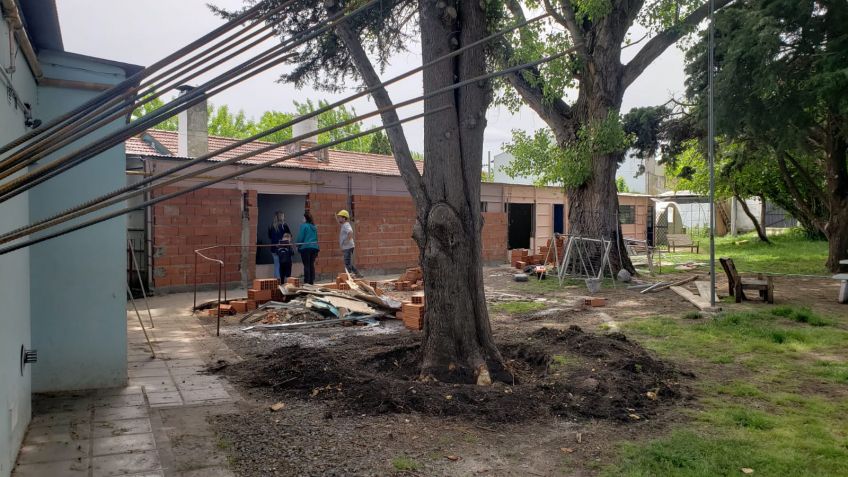 A buen ritmo siguen las obras de ampliación del Centro de Formación Profesional 1