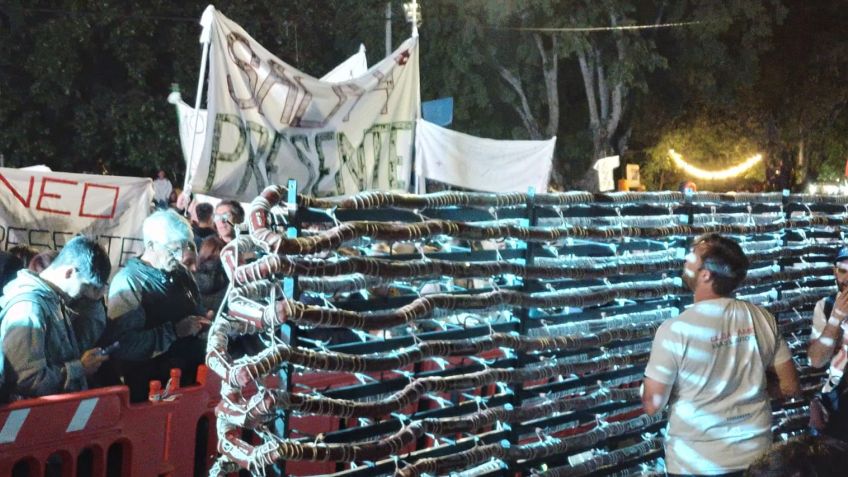 Trabajadores de salud llevaron su reclamo a Chacinar