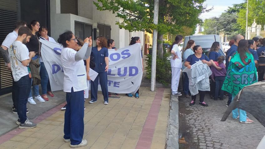 Trabajadores de la Salud continúan con sus reclamos por mejoras salariales