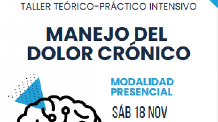 Se realizará el Taller "Manejo del Dolor Crónico"