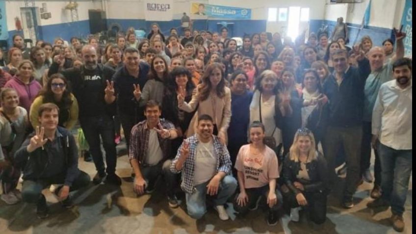 Tolosa Paz visitó Granja Los Pibes y participó del plenario de "Somos Barrios de Pie"