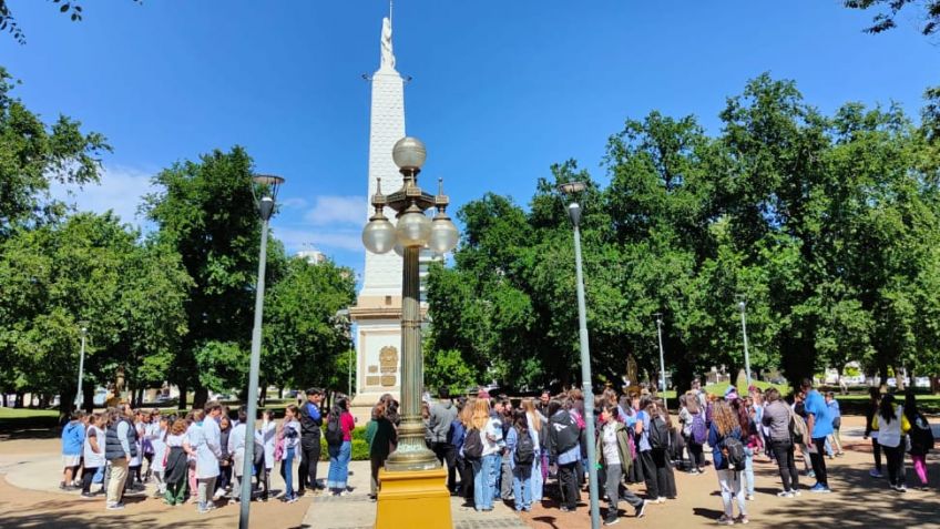 Celebraron los 40 años de democracia con una jornada de "Arte y Memoria"