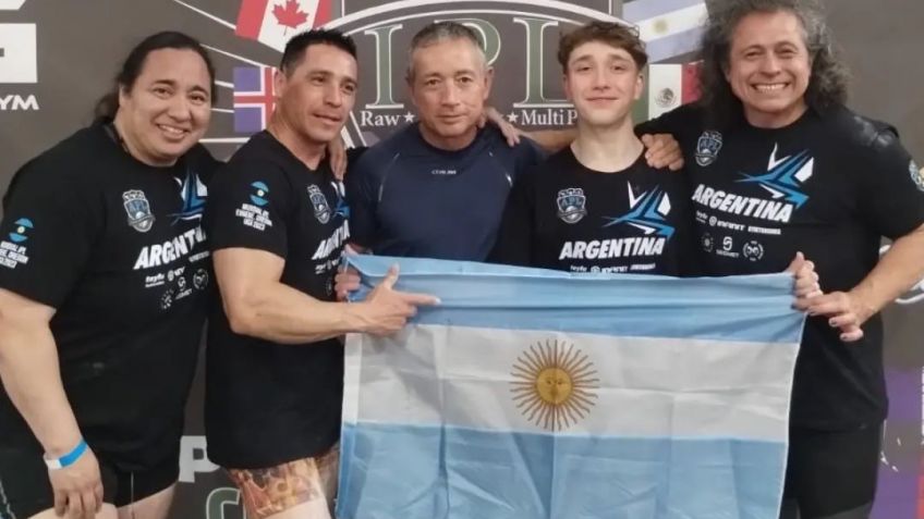 El tandilense Lorenzo Blundo es campeón del mundo de levantamiento de pesas