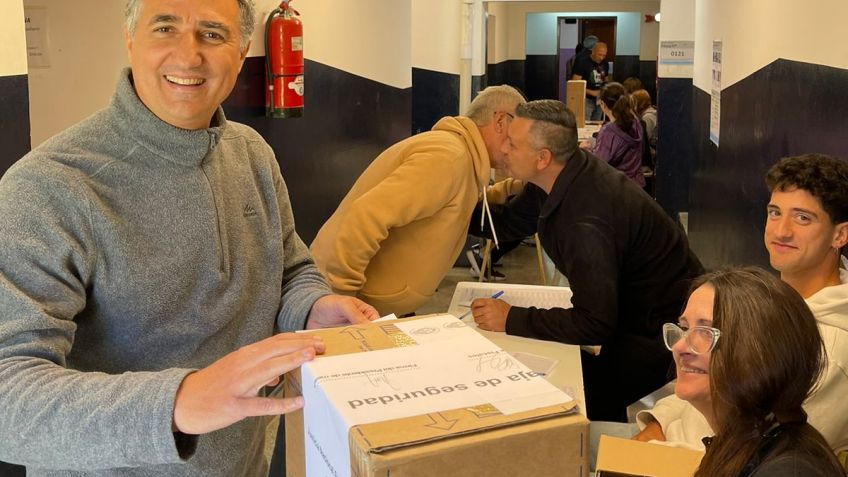 Votó Gonzalo Santamarina