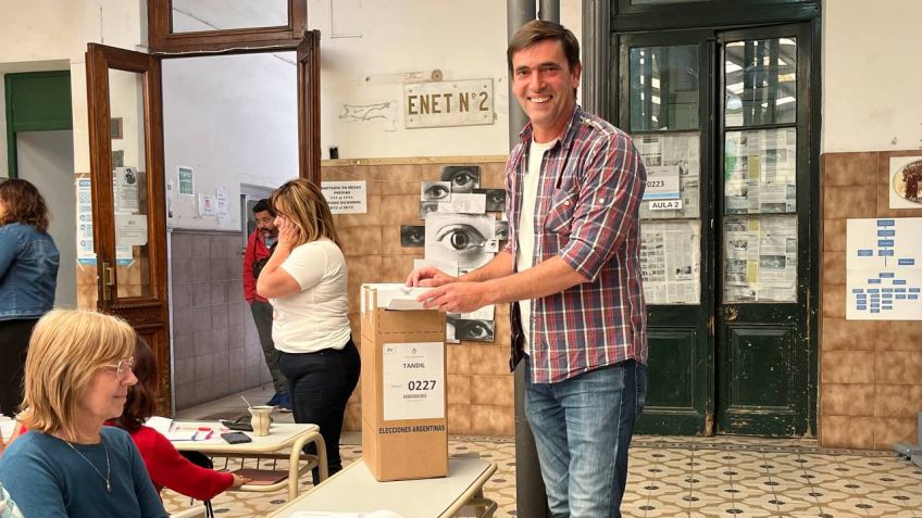 Iparraguirre votó "con la convicción de que todos juntos vamos a salir adelante"