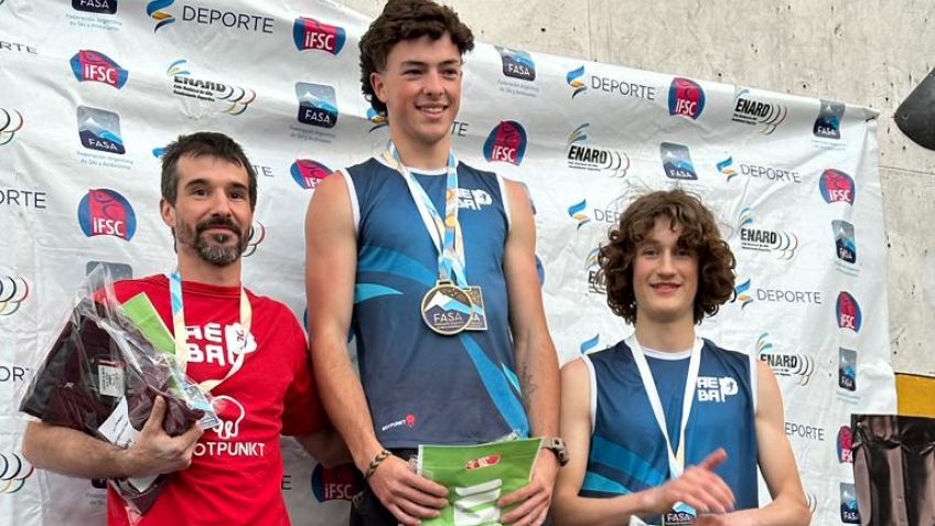 Gregorini y Ochoa participaron del Campeonato Argentino de Escalda Deportiva