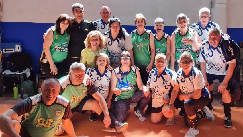 Serranos Newcom del club Gimnasia, participó de un Encuentro en Entre Ríos