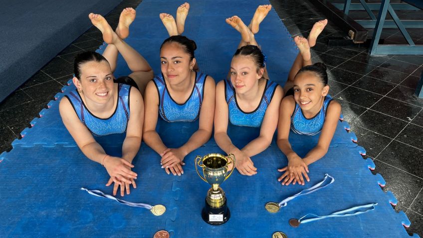 Ferro en lo más alto de los Nacionales de Gimnasia Artística Femenina