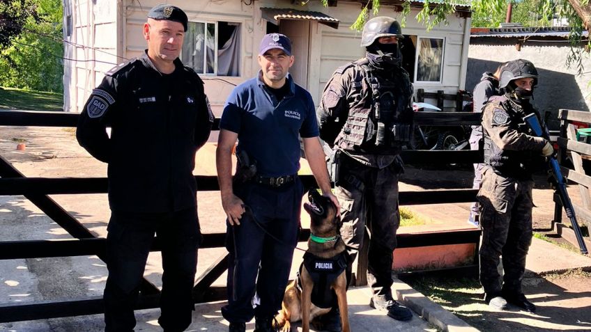 Se realizaron siete detenciones tras un gran operativo policial en Barrio Las Tunitas