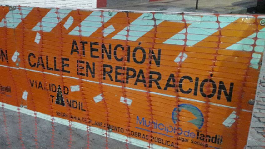 Corte de tránsito en Av. Avellaneda en Alem y Paz por arreglos de cañería de la red de agua