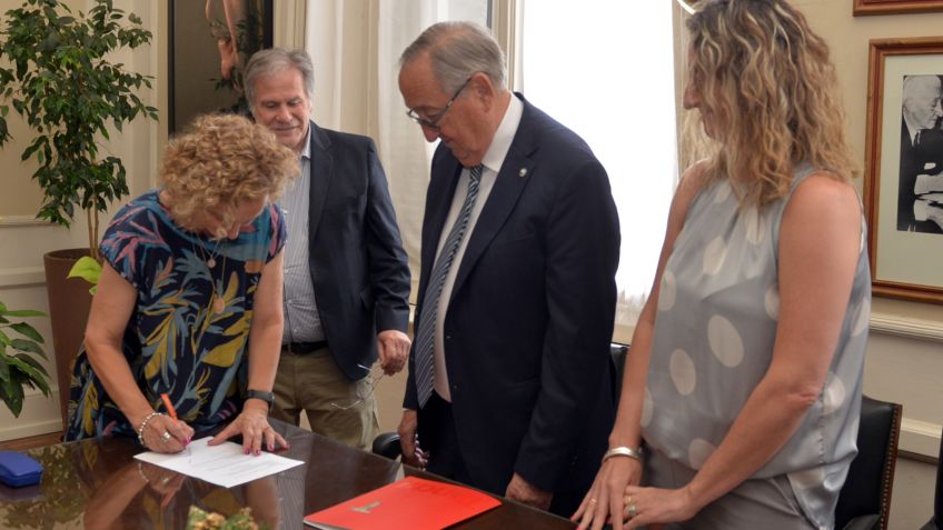 El intendente Miguel Lunghi puso en funciones a los nuevos directores