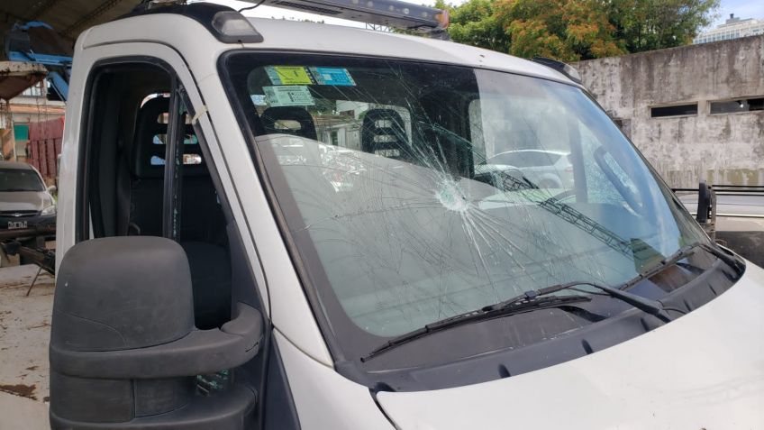 El Director de control vehicular hizo la denuncia por agresiones y daños por los hechos del domingo