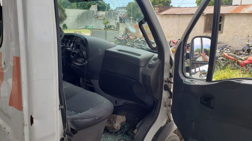 El Director de control vehicular hizo la denuncia por agresiones y daños por los hechos del domingo