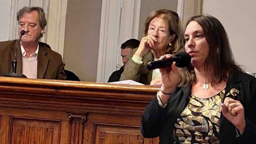 Paula Lafourcade, actual Defensora del Pueblo de Tandil. 