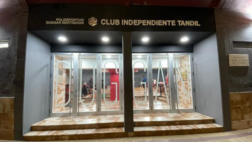 Se inauguraron las obras en el Polideportivo Duggan Martignoni del Club Independiente