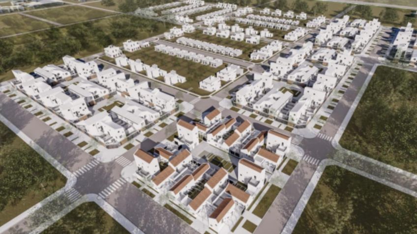 Comienzan a ser realidad la construcción de las primeras 156 viviendas en Sans Souci