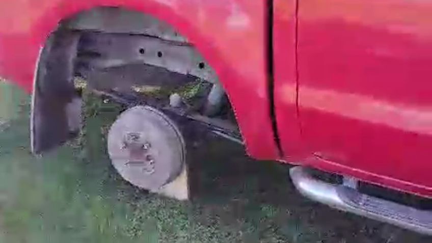 Un nuevo robo de llantas en nuestra ciudad