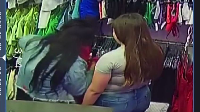 Robaron un comercio y quedaron grabadas por las cámaras de seguridad