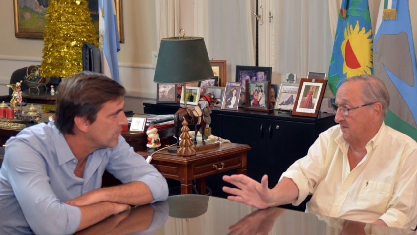 Lunghi e Iparraguirre mantuvieron un encuentro de trabajo